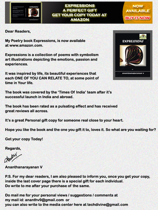 EXPRESSIONS, Now at Amazon