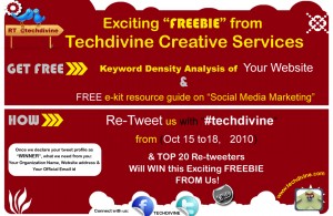 Social Media Monitoring Freebie Keyword Density Analysis