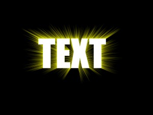 photoshop tutorials text effect