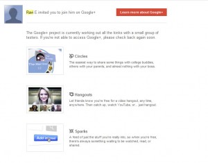 google plus special invite