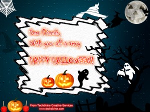 happy halloween trick or treat