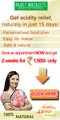 Get Acidity Relief naturally in just 15 days