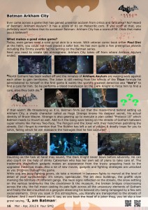 Batman Arkham City Your SMQ Social Media Quotient