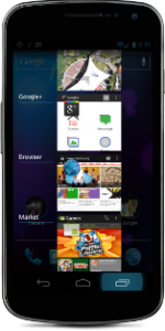 Galaxy Nexus Multi tasking