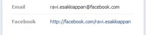 facebook email id