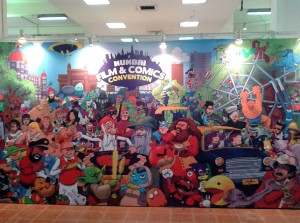 comic con entrance poster