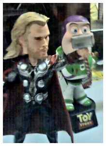Thor and Buzz Lightyear