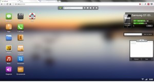 Airdroid Browser homepage