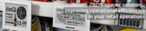 Epaper labels from ZBD