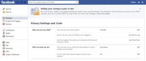 fb privacy settings