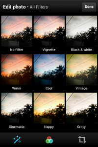 Twitter Image filters