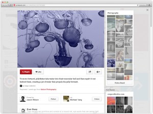 Pinterest pins new layout
