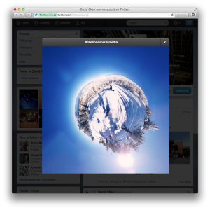 Twitter image galleries