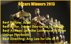Oscar winners 2013
