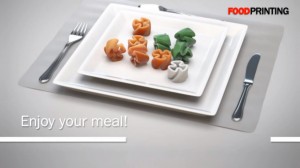 3d printed food