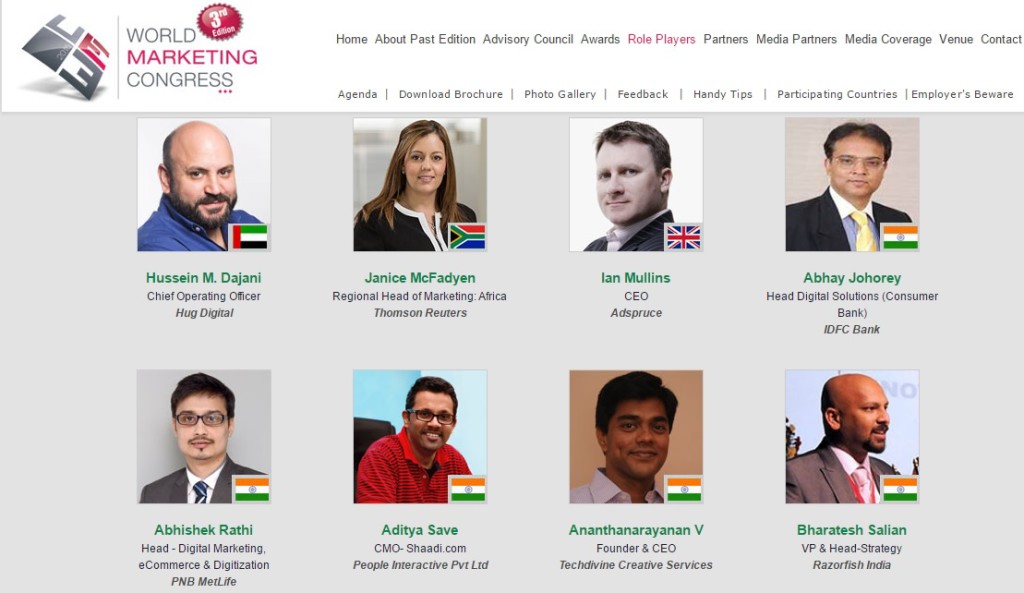 CMO ASIA World marketing congress speaker profiles Ananth V Digital Marketing