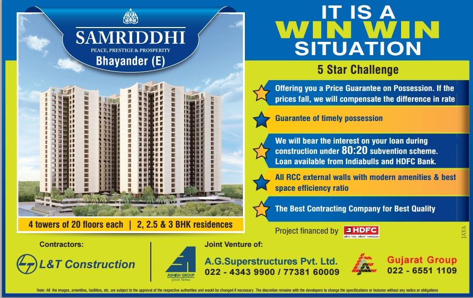 Samriddhi Bhayander Residential Homes in Mumbai from Ashish Group