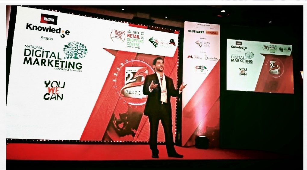 BBC Knowledge - Speaker Ananth V on Digital Strategy at National Digital Marketing awards Taj Lands End