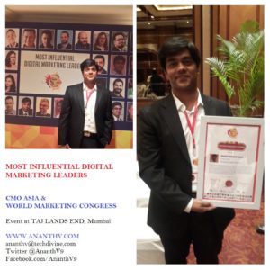 most influential digital marketing leaders Ananth